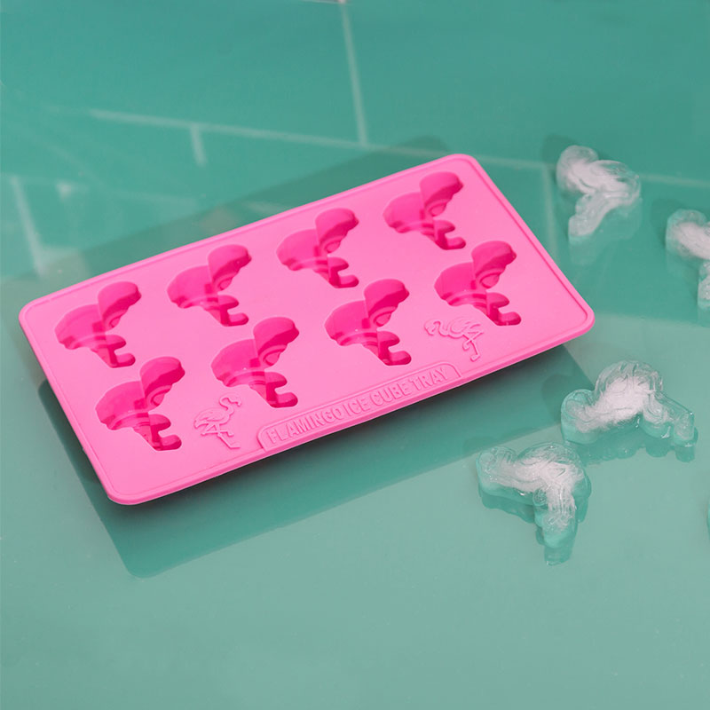 Flamingo ice tray