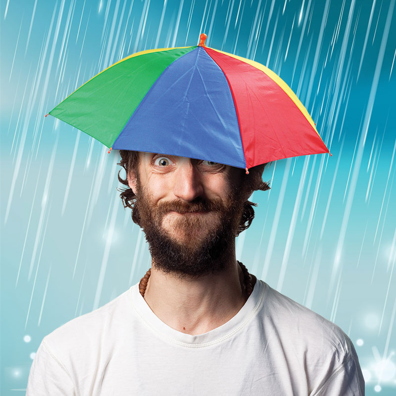 Umbrella hat
