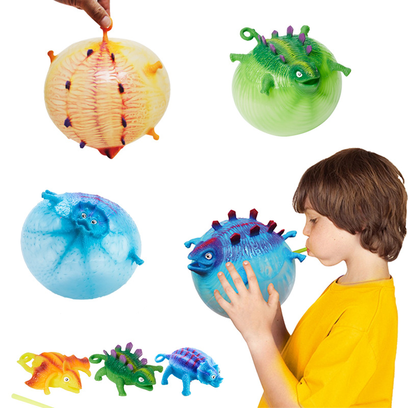 Funny Dinosaur Balloon Balls