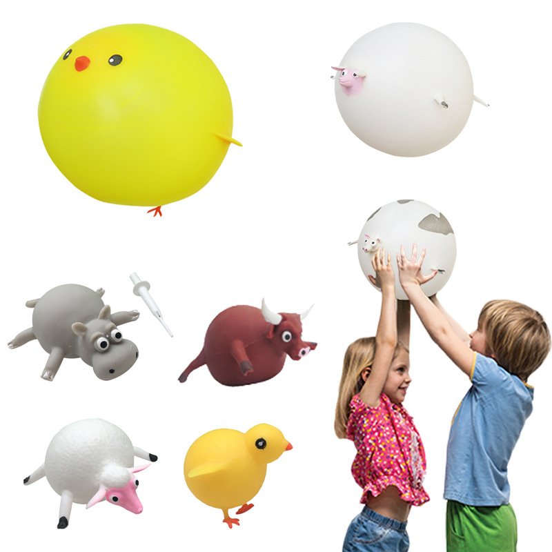 Funny Dinosaur Balloon Balls
