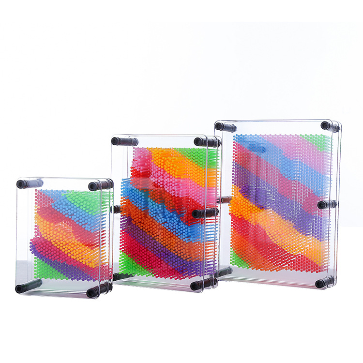 Rainbow Pin Art