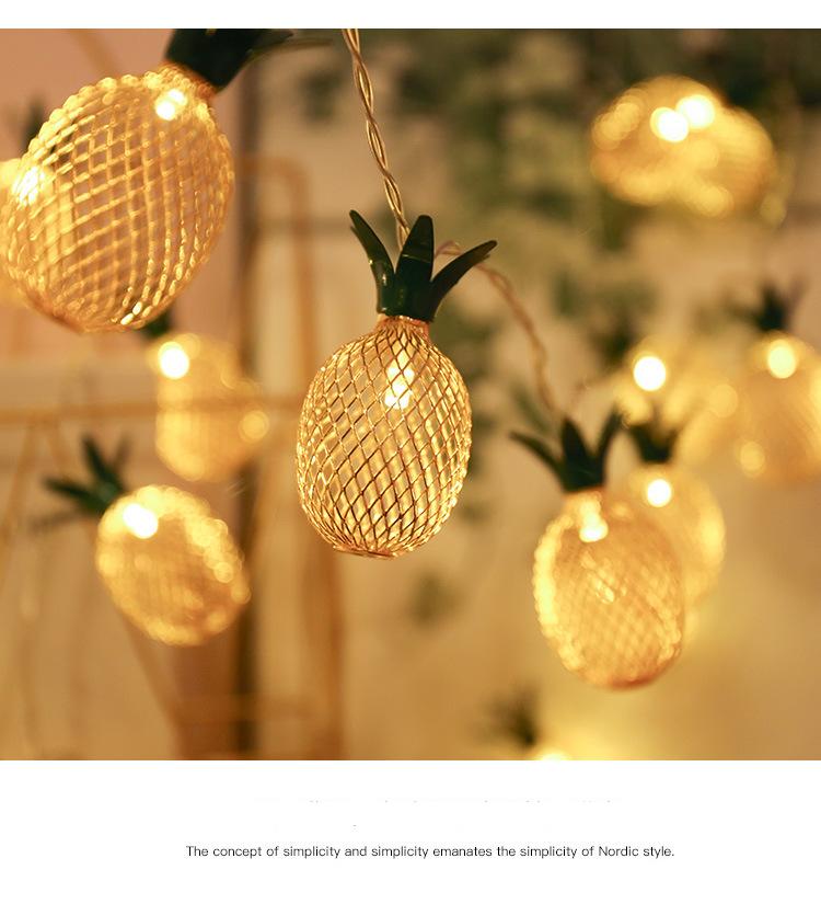 Pineapple String Lights