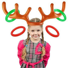 Inflatable Reindeer Antler Hat