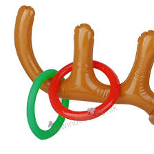 Inflatable Reindeer Antler Hat