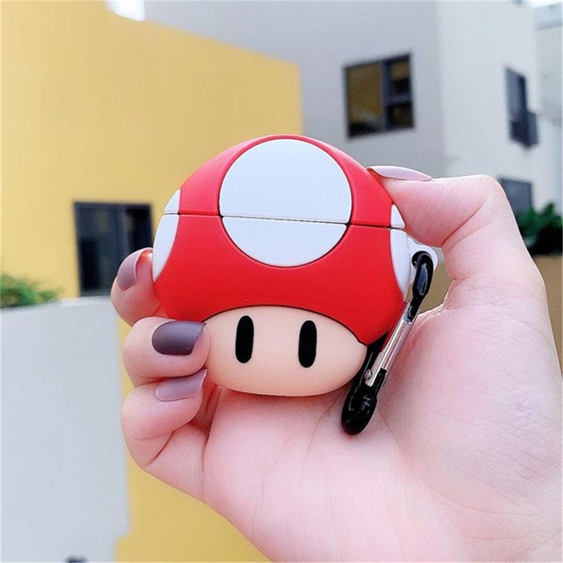 Mushroom Airpods Protection Case