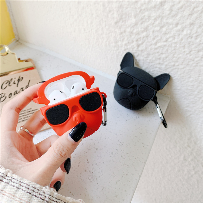 Airpods Bulldog Cover Case