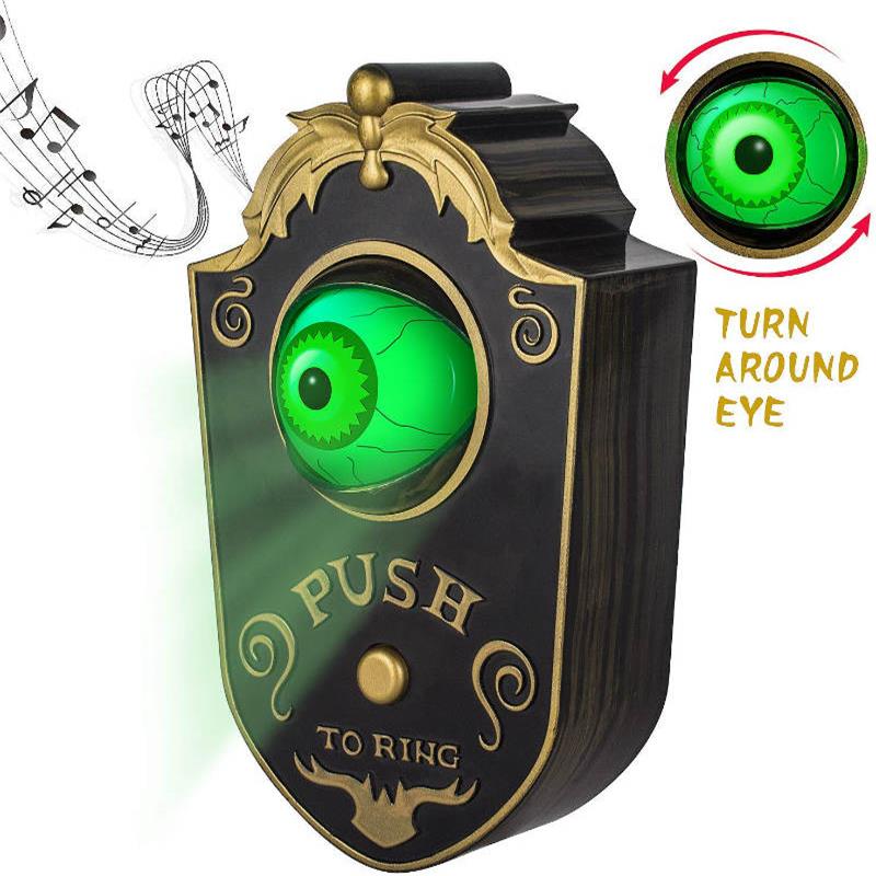 creepy eyeball doorbell
