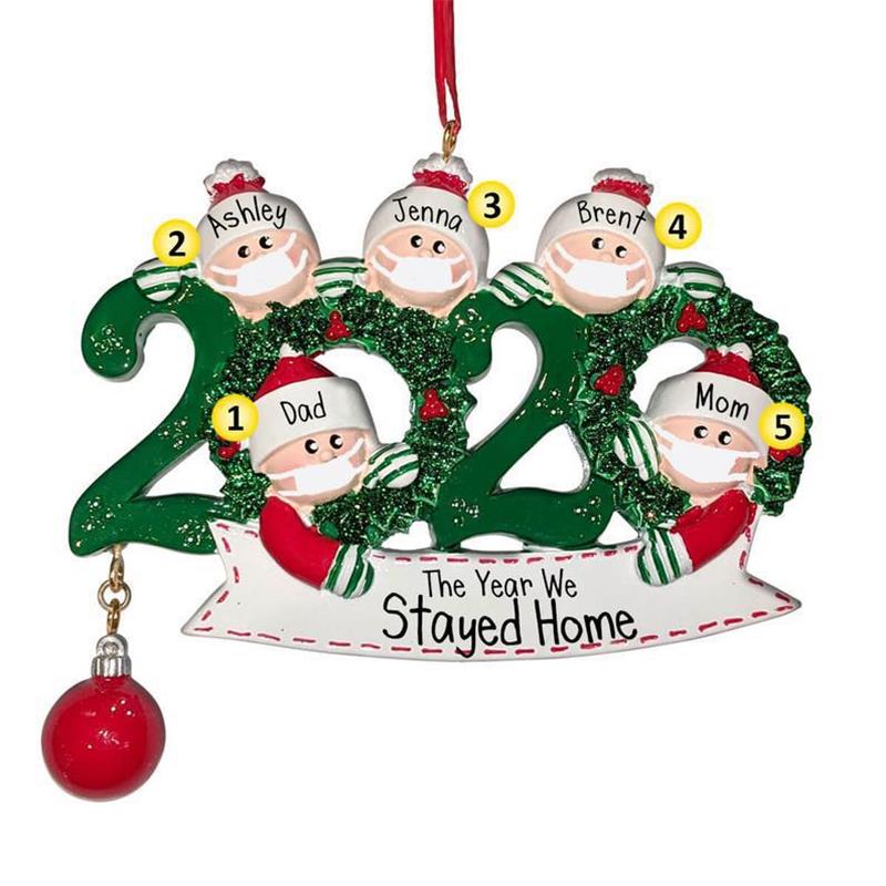 Covid Christmas 2020 Ornaments