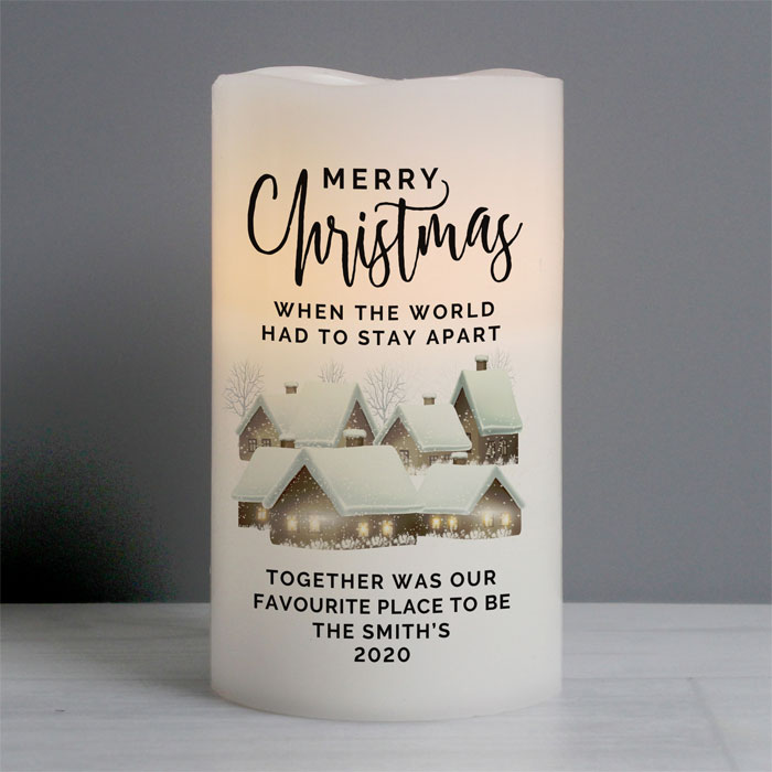 Christmas Lockdown LED Candle