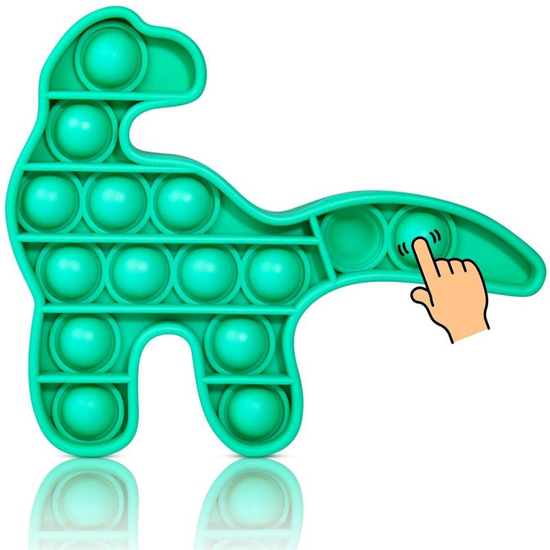 Push pop Bubble Sensory Fidget Toy Dinosaur