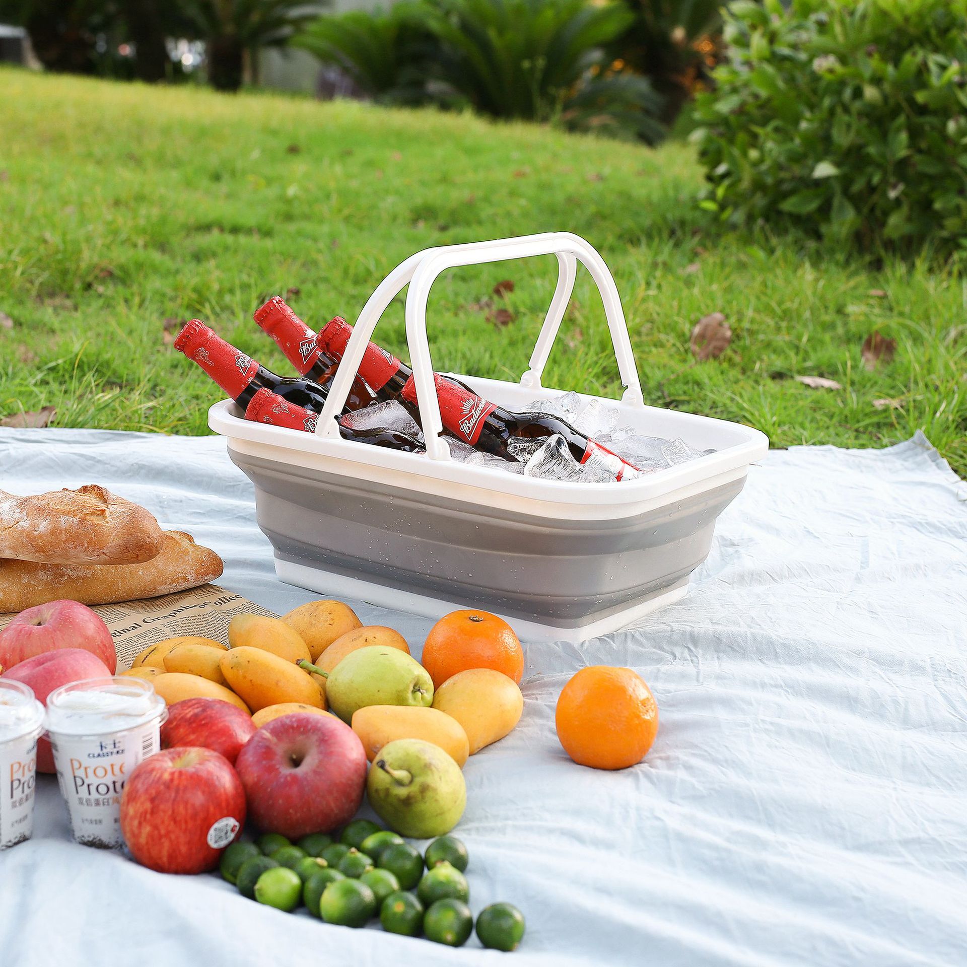 Portable Outdoor Picnic Basket