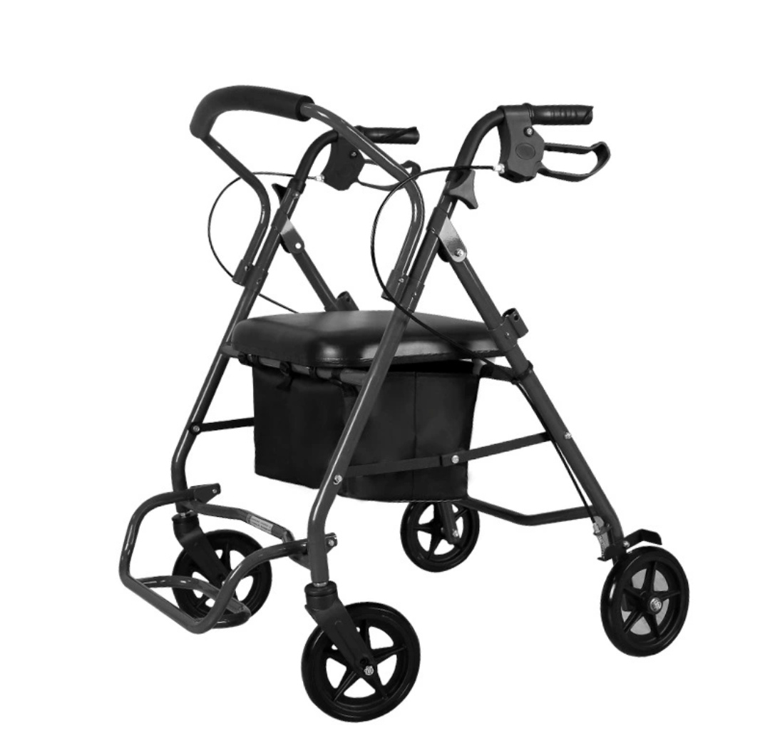 Folding Aluminum Mobility Rollator Walker
